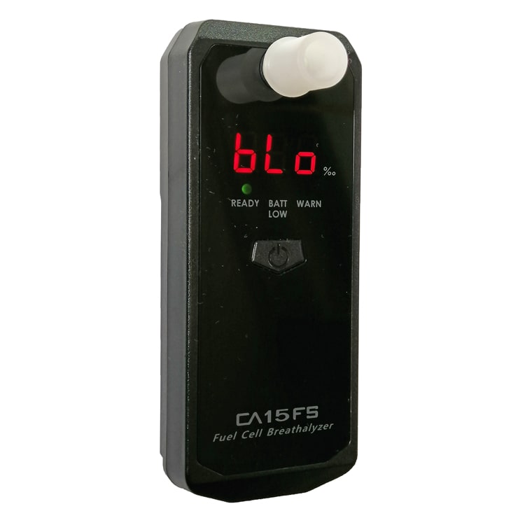 CA15FS fuel cell breath alcohol detector