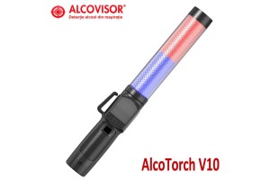 AlcoTorch V10 Alcooltest cu testare pasivă fără muștiuc și fără contact AlcoTorch V10 Alcooltest cu testare pasivă fără muștiuc și fără contact