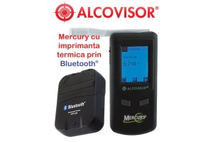 AlcoVisor MERCURY Etilotest profesional cu imprimantă wireless