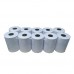 Offset paper rolls for ribbon printers
