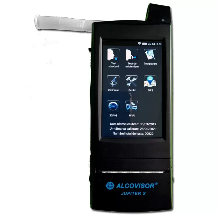 AlcoVisor JUPITER-X Etilometru profesional AlcoVisor JUPITER-X Etilometru profesional